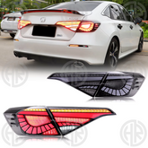 Smoked Tail Lights for Honda Civic – Sleek Backlight Upgrade with Modern Design
